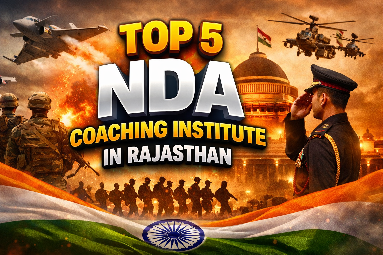 Top 5 NDA coaching institutes in Rajasthan 2026